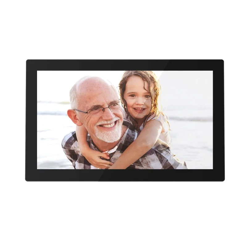 Full HD 1080P Display Photo Music Video Support USB Drives SD Card 15.6 inch Digital Picture Frame
Full HD 1080P Display Photo Music Video Support USB Drives SD Card 15.6 inch Digital Picture Frame
