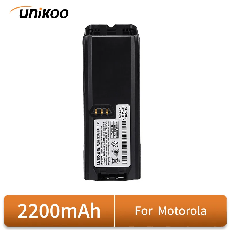 UNIKOO NNTN8129AR Walkie Talkie 2450mAh Battery Support MOTOROLA APX-2000/3000/4000
UNIKOO NNTN8129AR Walkie Talkie 2450mAh Battery Support MOTOROLA APX-2000/3000/4000