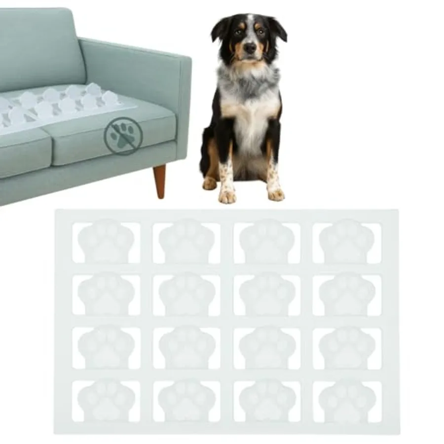 Made in The USA Love Seat Clear Humane Scat Mat to Keep Dogs Off Couch and Dog Counter Surfing Deterrent - Pain Free Pet Furnit
Made in The USA Love Seat Clear Humane Scat Mat to Keep Dogs Off Couch and Dog Counter Surfing Deterrent - Pain Free Pet Furnit