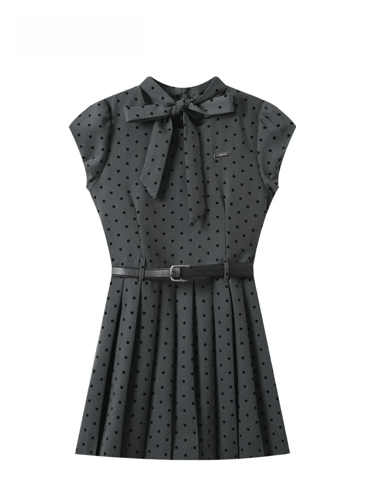 Summer New Style Casual Polka Dot Dress Women's Small Fragrance Wind Large Size Sister Trendy Skirt Short A-Line Sweet Style
Summer New Style Casual Polka Dot Dress Women's Small Fragrance Wind Large Size Sister Trendy Skirt Short A-Line Sweet Style
