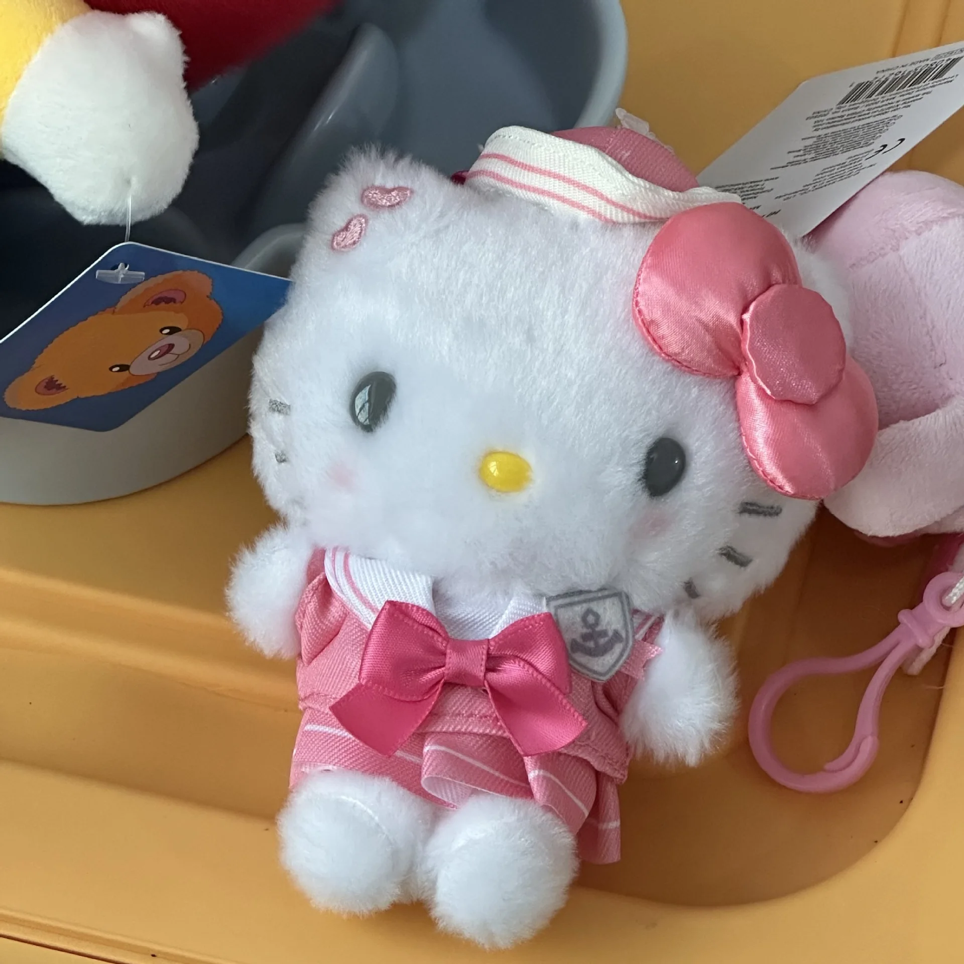 Розовая униформа моряка, серия Hello Kitty, плюшевая кукла, кулон, милые куклы, игрушки, брелок для девочек, украшение для рюкзака, подарок
Розовая униформа моряка, серия Hello Kitty, плюшевая кукла, кулон, милые куклы, игрушки, брелок для девочек, украшение для рюкзака, подарок