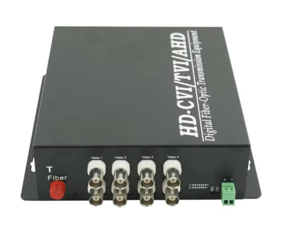 CCTV HDTVI/HDCVI/AHD Fiber Optical Video media converter Transmitter and Receiver
CCTV HDTVI/HDCVI/AHD Fiber Optical Video media converter Transmitter and Receiver