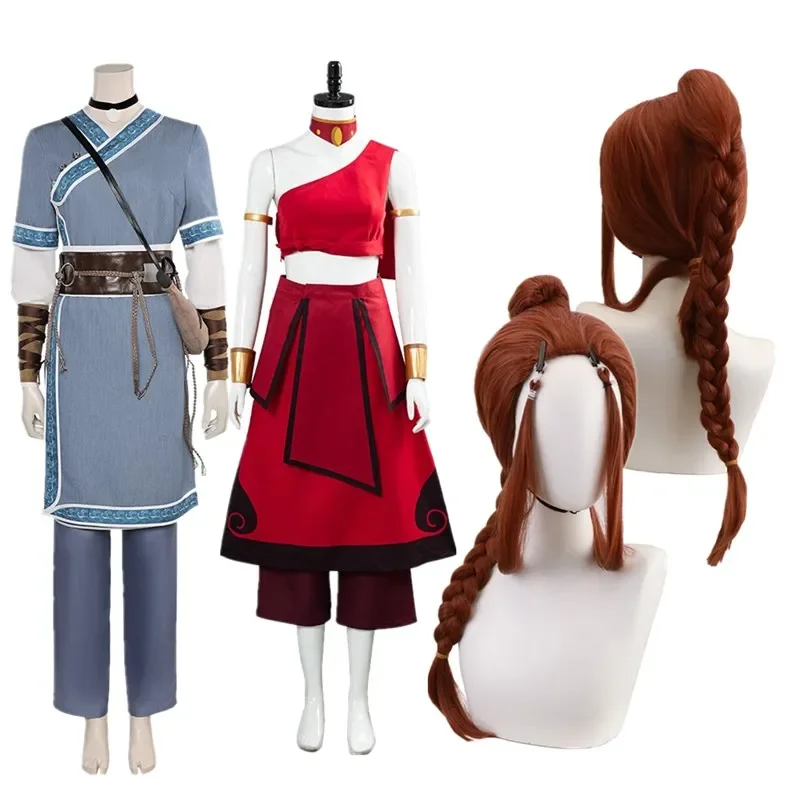 FC6Cartoon Avatar Fantasy Katara Cosplay Costume Adult Women Dress Uniform Pants Wig Outfits Halloween Carnival Party Sui@FC8!
FC6Cartoon Avatar Fantasy Katara Cosplay Costume Adult Women Dress Uniform Pants Wig Outfits Halloween Carnival Party Sui@FC8!