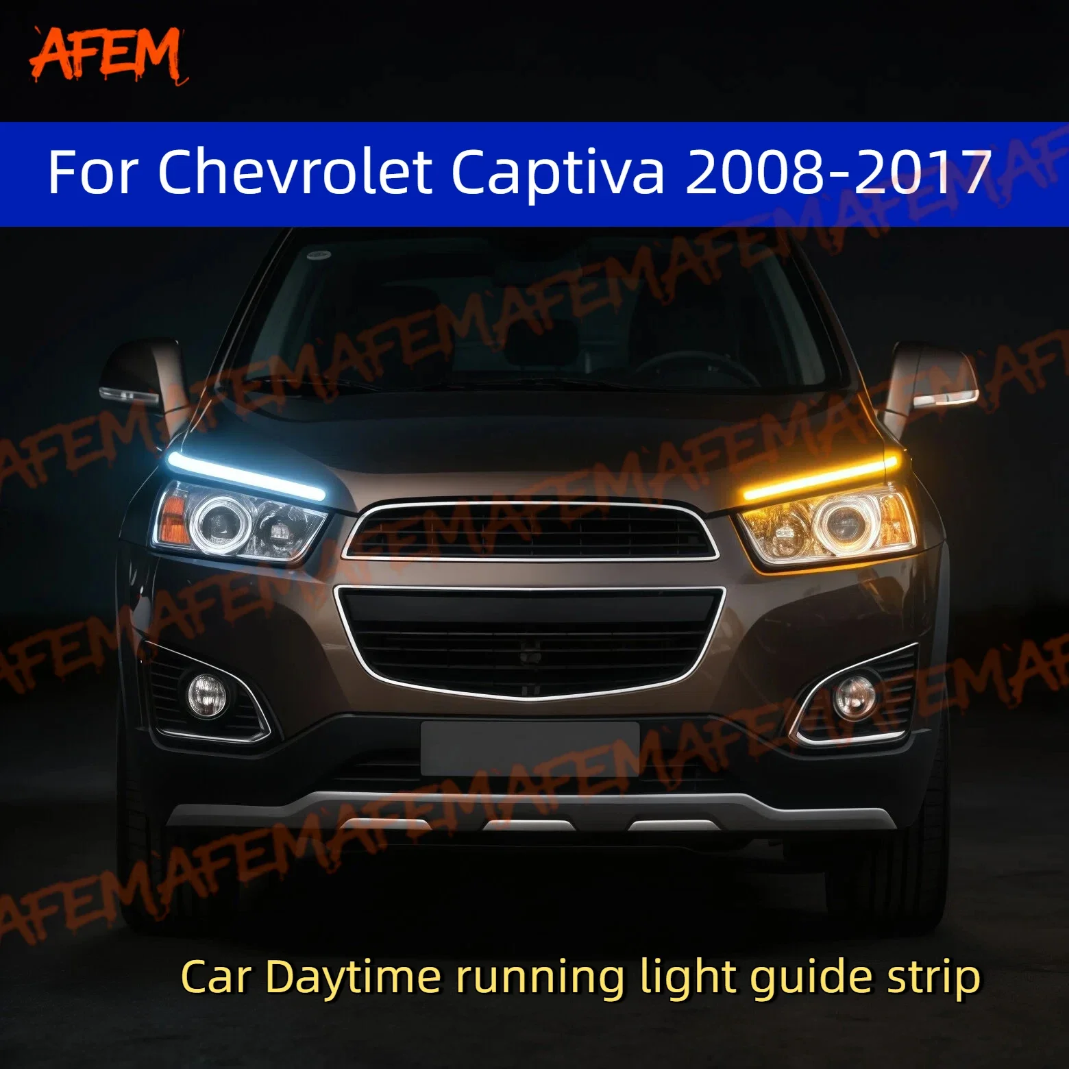 2Pcs 12V Led Guide Strip Headlight For Car Daytime Running Lights Turn Signal DRL Car Modification For Chevrolet Captiva 08-17
2Pcs 12V Led Guide Strip Headlight For Car Daytime Running Lights Turn Signal DRL Car Modification For Chevrolet Captiva 08-17