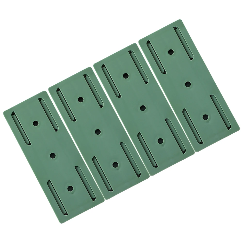 4 Pcs Adhesive Socket Holder Wall Mount Storage Strip Router ABS No Punch Green Easy Installation Home Office Use
4 Pcs Adhesive Socket Holder Wall Mount Storage Strip Router ABS No Punch Green Easy Installation Home Office Use
