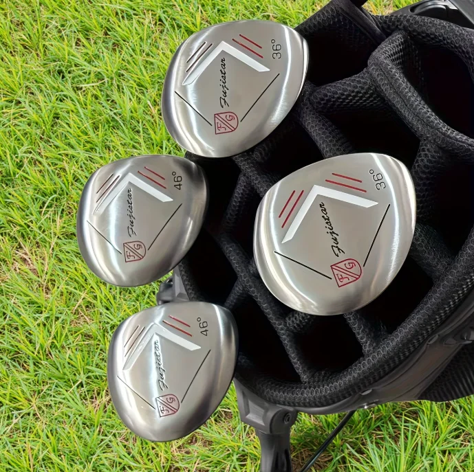FUJISTAR golf clubs feature a versatile cut-and-push design, making it easier to handle challenging ball positions. The 36-degre
FUJISTAR golf clubs feature a versatile cut-and-push design, making it easier to handle challenging ball positions. The 36-degre