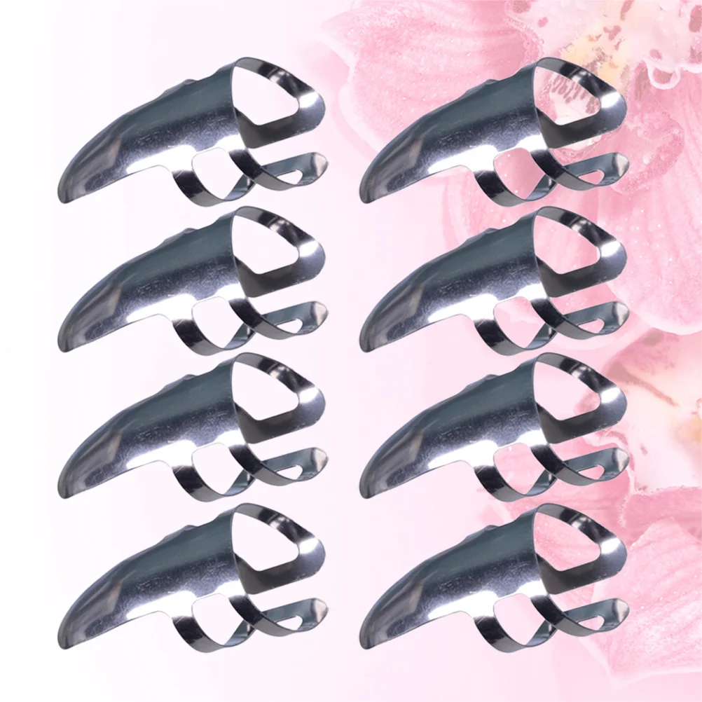 9 Pcs Finger Picks for Acoustic Guitar Stainless Steel Index Bass Nail Plectrum Forefinger Single
9 Pcs Finger Picks for Acoustic Guitar Stainless Steel Index Bass Nail Plectrum Forefinger Single