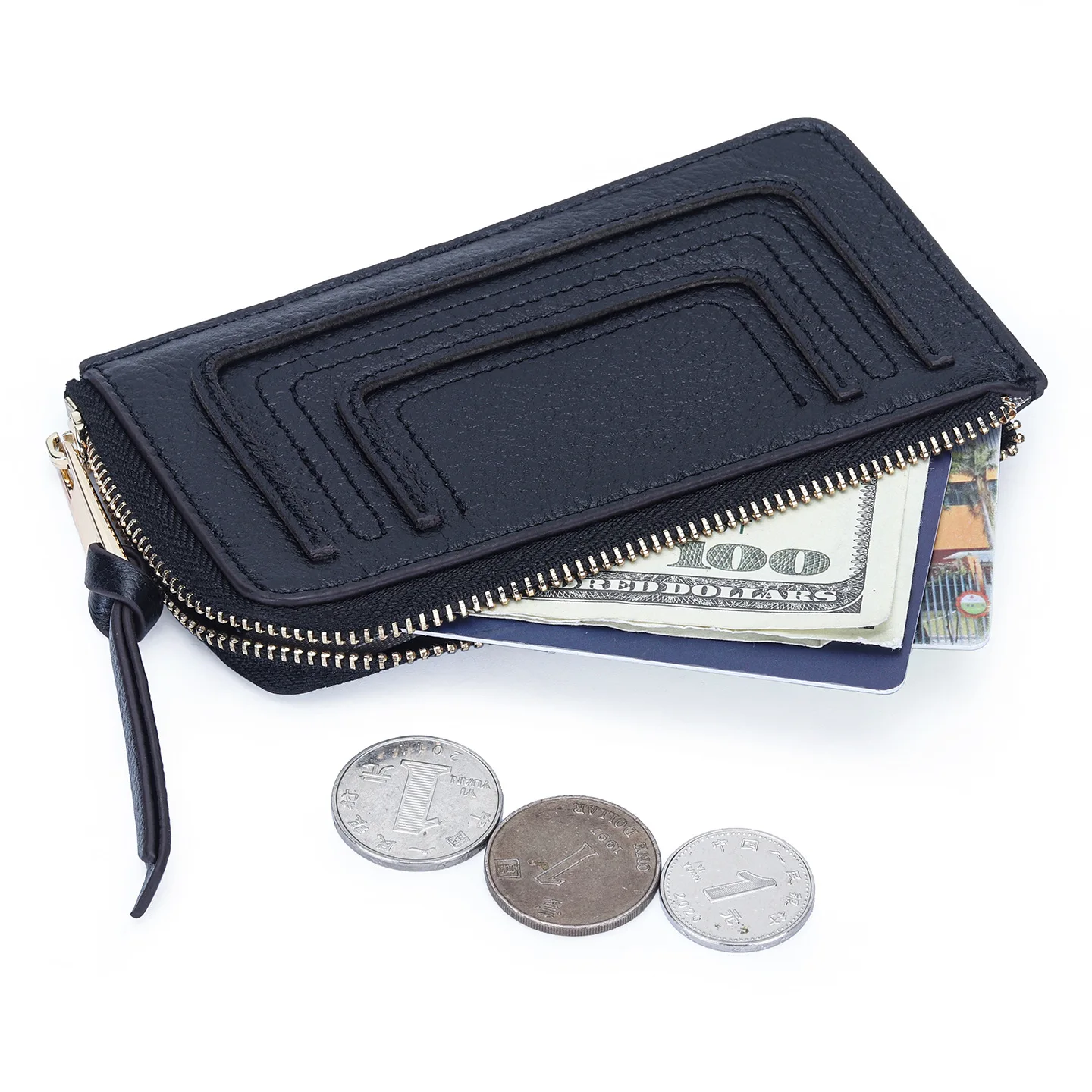 Женский кошелек из натуральной кожи, ультратонкий кошелек на молнии, дизайн, кошелек для монет, держатель для удостоверений личности, женские кошельки из воловьей кожи, со вставками для денег
Женский кошелек из натуральной кожи, ультратонкий кошелек на молнии, дизайн, кошелек для монет, держатель для удостоверений личности, женские кошельки из воловьей кожи, со вставками для денег