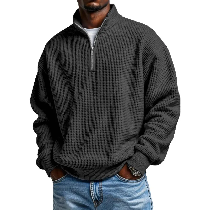 Winter Zipper Hoodie for Men Loose Fit Casual Long Sleeve Pullover Sweater Outwear
Winter Zipper Hoodie for Men Loose Fit Casual Long Sleeve Pullover Sweater Outwear