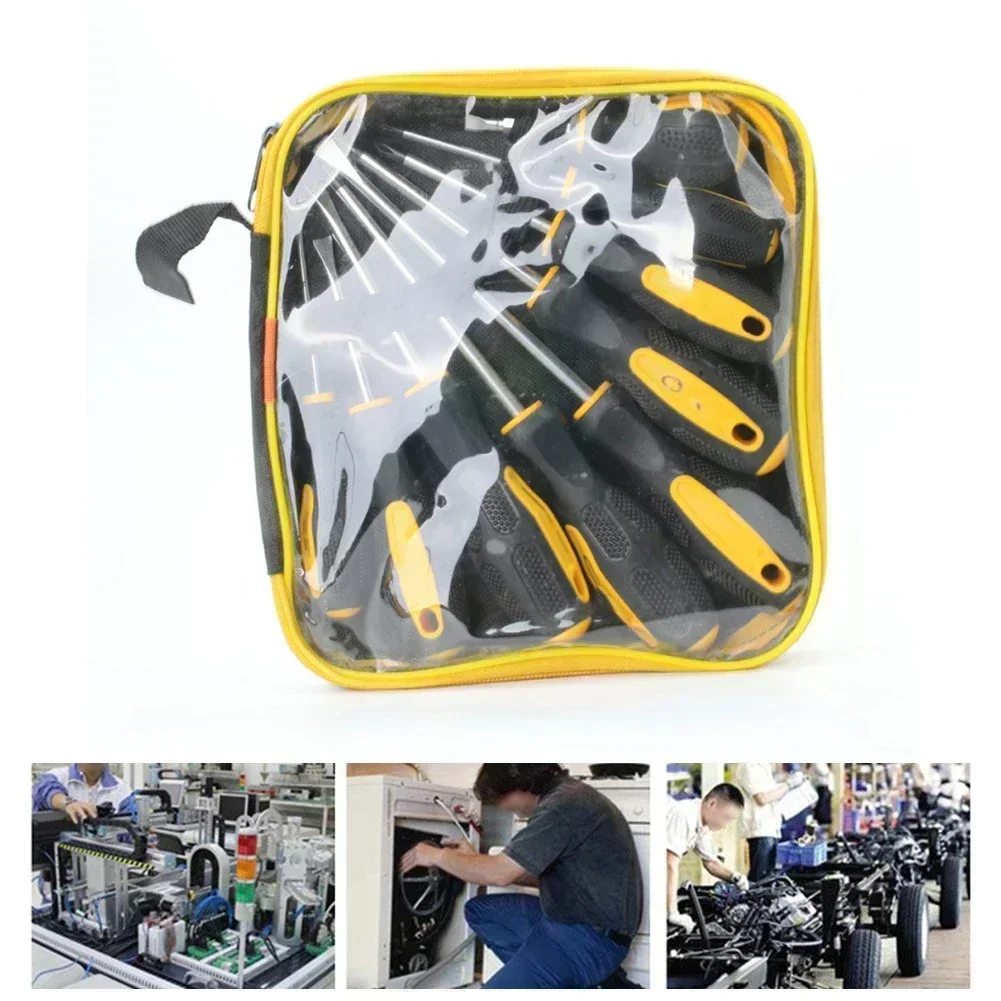 9pcs Magnetic Screwdriver Set Featuring NonSlip Grip and Magnetic Tips for Easy Screw Handling in For Repair Tasks
9pcs Magnetic Screwdriver Set Featuring NonSlip Grip and Magnetic Tips for Easy Screw Handling in For Repair Tasks