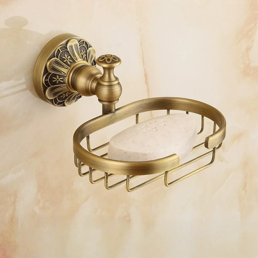 Antique Bronze Soap Holder Brass Soap Dish Wall Mounted Soap Box Shower Soap Drainer Soap Container Classic Soap Hanger
Antique Bronze Soap Holder Brass Soap Dish Wall Mounted Soap Box Shower Soap Drainer Soap Container Classic Soap Hanger