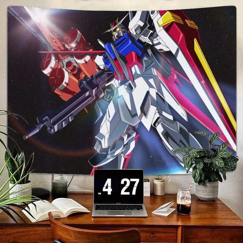 1 шт., красочный аниме-робот (стиль Гундам), гобелен с динамической позой, фон звездного пространства, настенное искусство, идеально подходит для спальни/гостиной D
1 шт., красочный аниме-робот (стиль Гундам), гобелен с динамической позой, фон звездного пространства, настенное искусство, идеально подходит для спальни/гостиной D