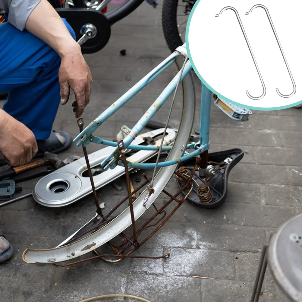 2pcs Connecting Aid Tool Bike Chain Hook Joint Hook Chain Repair Tools Silver Durable Stainless Steel For Bike Repair Cycling
2pcs Connecting Aid Tool Bike Chain Hook Joint Hook Chain Repair Tools Silver Durable Stainless Steel For Bike Repair Cycling