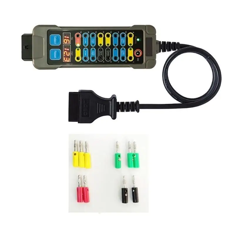 31BC OBD Testing Equipment Diagnostic Instrument for Automotive Motorcycle Heavy Duty Vehicles Excavators Circuit Monitoring
31BC OBD Testing Equipment Diagnostic Instrument for Automotive Motorcycle Heavy Duty Vehicles Excavators Circuit Monitoring