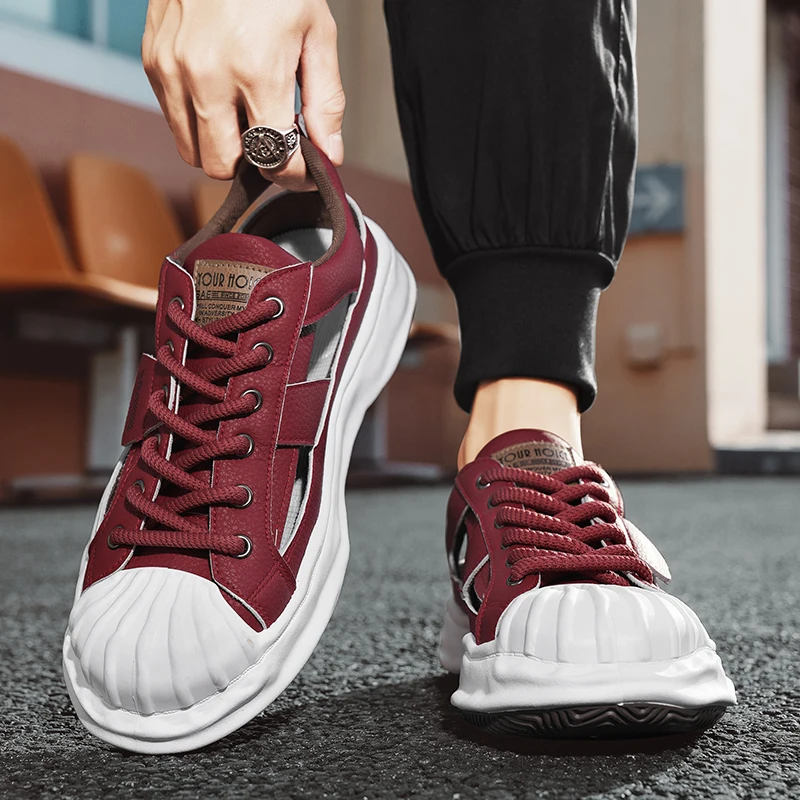 Men's Shoes Fashion Breathable Men Sandals Walking Vulcanize Shoes Lightweight Flats Shoe Man Sandals Male Sports Shoes
Men's Shoes Fashion Breathable Men Sandals Walking Vulcanize Shoes Lightweight Flats Shoe Man Sandals Male Sports Shoes