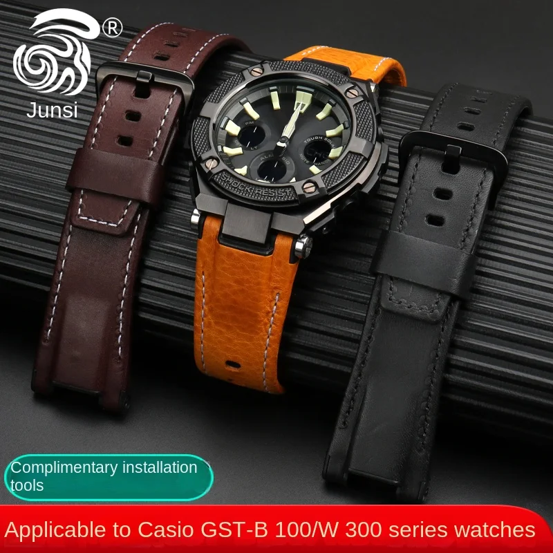 Watch Strap For Casio c/ S110 / S130L / W100G / W110 / 210B / 400G / 410 / Wristband 26*14mm Men's Leather watchBand
Watch Strap For Casio c/ S110 / S130L / W100G / W110 / 210B / 400G / 410 / Wristband 26*14mm Men's Leather watchBand