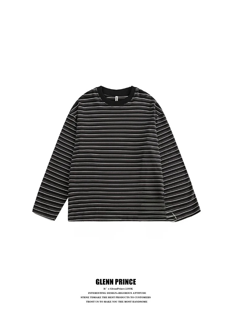 GPstudio Men's Retro Striped round Ne Long Sve T-irt Faionable Sweatirt Heavyweight Spring Autumn Seasonal Wear
GPstudio Men's Retro Striped round Ne Long Sve T-irt Faionable Sweatirt Heavyweight Spring Autumn Seasonal Wear