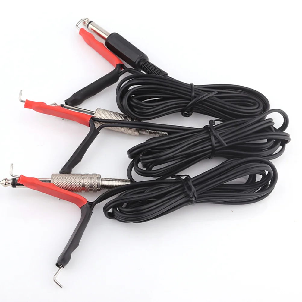 Tattoo Machine Hook Line Silicone Clip Cord Flexible High Sensitivity Stable Current Transmission For Power Supply Black
Tattoo Machine Hook Line Silicone Clip Cord Flexible High Sensitivity Stable Current Transmission For Power Supply Black