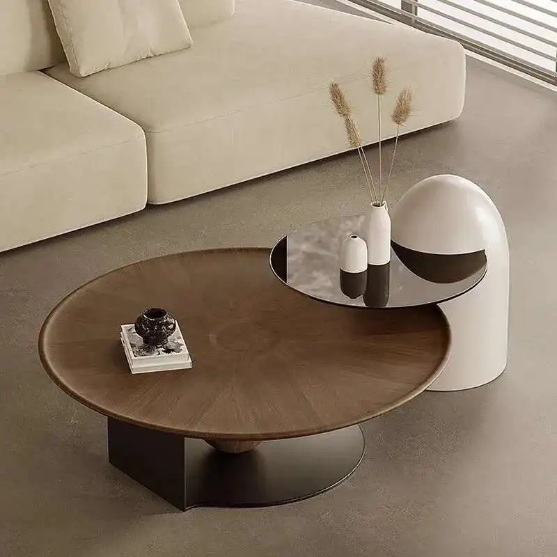Living Room Coffee Table Modern Unique Wood White Coffee Table Round Wood Italian Luxury Circle Oak Mesa De Centro FurnitureXS
Living Room Coffee Table Modern Unique Wood White Coffee Table Round Wood Italian Luxury Circle Oak Mesa De Centro FurnitureXS
