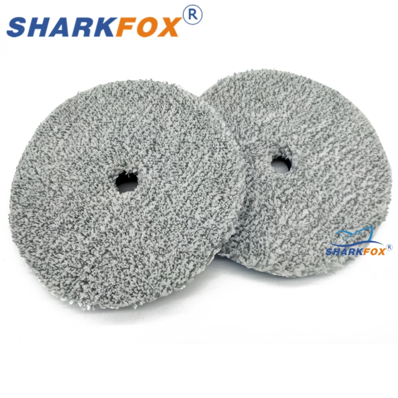 Sharkfox 5inch Grey ultra-fine fiber Polishing Pad, Wax Removal Buffer Pad For DA/RO Polishing Machine Car Washing And Cleaning
Sharkfox 5inch Grey ultra-fine fiber Polishing Pad, Wax Removal Buffer Pad For DA/RO Polishing Machine Car Washing And Cleaning