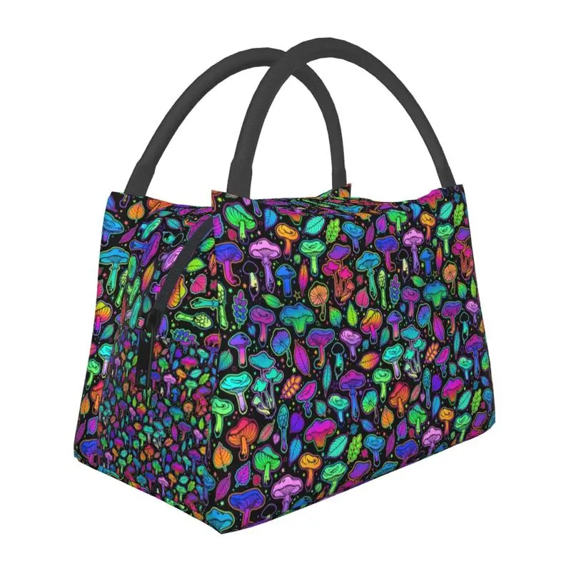 Magic Rainbow Mushroom Thermal Insulated Lunch Bags Women Mysterious Boho Resuable Lunch Container Meal Food Box
Magic Rainbow Mushroom Thermal Insulated Lunch Bags Women Mysterious Boho Resuable Lunch Container Meal Food Box