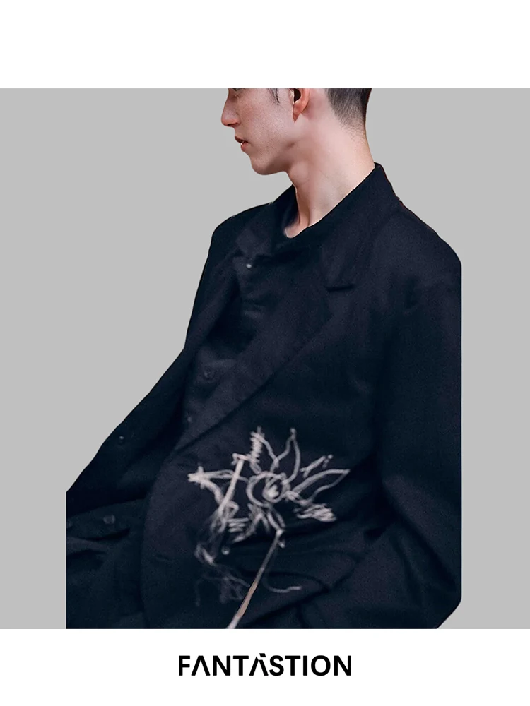 FANTASTION peony tassel-embroidered blazer minimalist oversized wedding jacket for normcore elegance unisex jackets blazers
FANTASTION peony tassel-embroidered blazer minimalist oversized wedding jacket for normcore elegance unisex jackets blazers