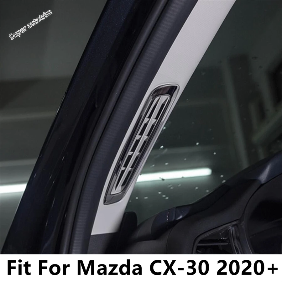 Front Pillar A AC Air Conditioning Vent Outlet Panel Frame Cover Trim For Mazda CX-30 2020 - 2024 Stainless Steel Accessories
Front Pillar A AC Air Conditioning Vent Outlet Panel Frame Cover Trim For Mazda CX-30 2020 - 2024 Stainless Steel Accessories