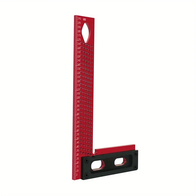 Precision Scriber,Aluminum Framing Woodworking Square,Measuring And Marking L-Type Hole Ruler Right Angle Protractor-AT36
Precision Scriber,Aluminum Framing Woodworking Square,Measuring And Marking L-Type Hole Ruler Right Angle Protractor-AT36