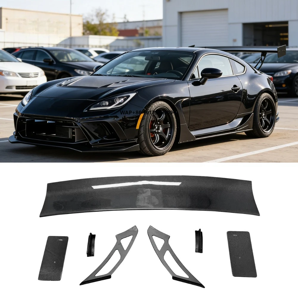 V Style Carbon Fiber Rear Spoiler for GR86 BRZ 2021+ Rear Trunk Wing Upgrade Auto Parts
V Style Carbon Fiber Rear Spoiler for GR86 BRZ 2021+ Rear Trunk Wing Upgrade Auto Parts