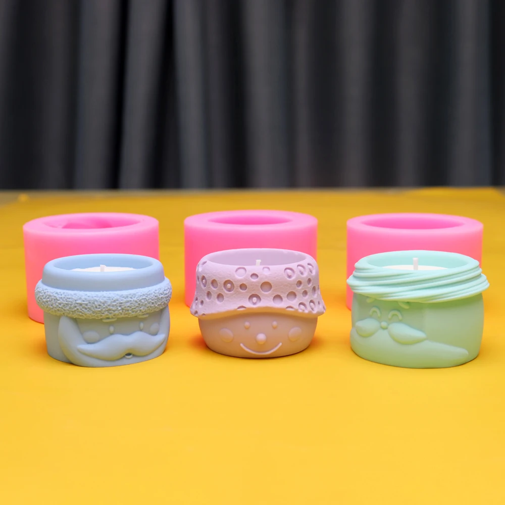 DIY Christmas Candle Holder, Silicone Mold, Snowman, Tea Light, Scented Candle Cup, Cement Flowerpotcrafts Molds
DIY Christmas Candle Holder, Silicone Mold, Snowman, Tea Light, Scented Candle Cup, Cement Flowerpotcrafts Molds