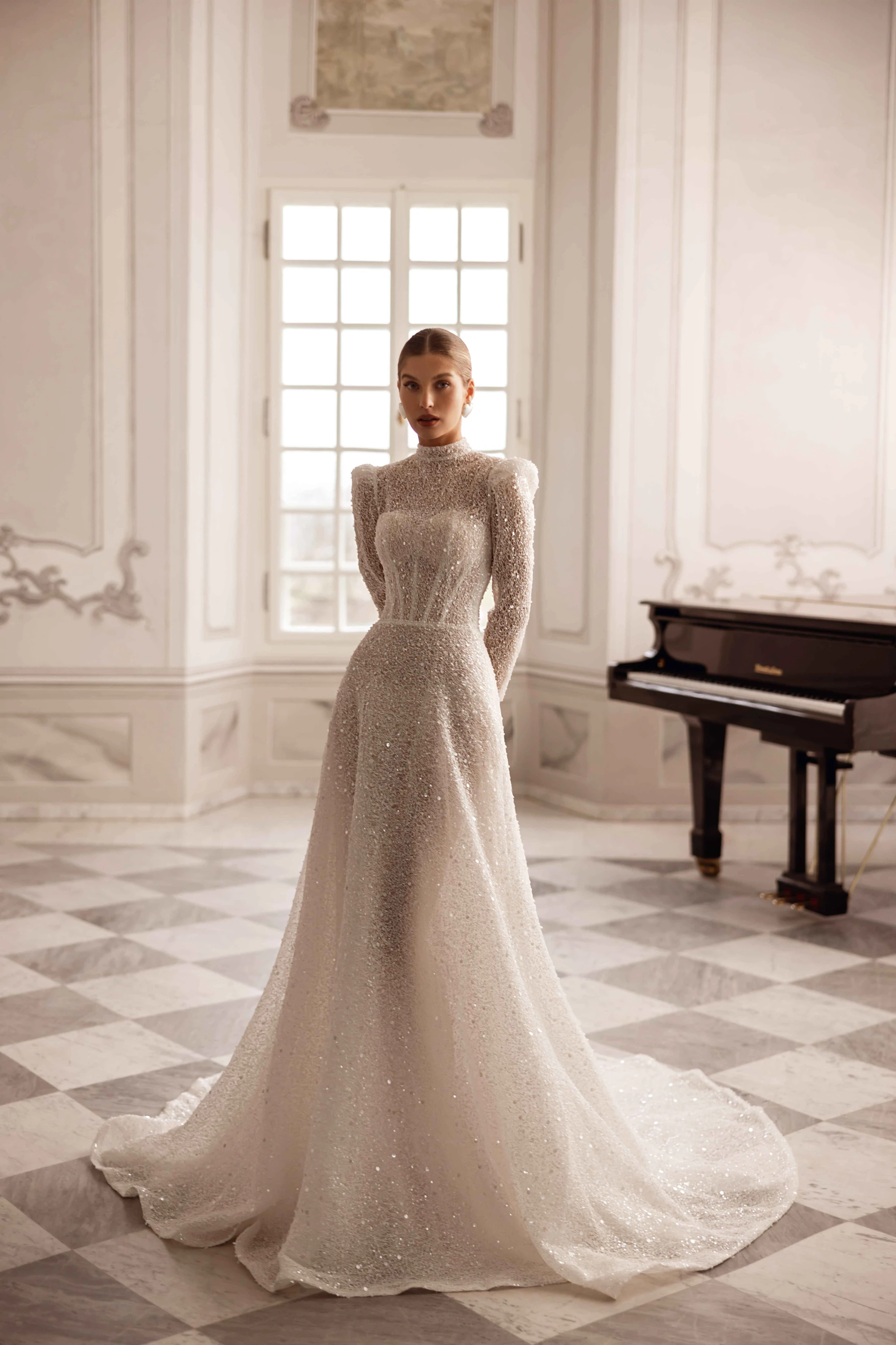 Wedding Dresses Luxury 2025 Long Sleeve Dress A line Bespoke Vestidos De Novia 2025 Bride Para Boda Vestido Bridal Robe Noivas
Wedding Dresses Luxury 2025 Long Sleeve Dress A line Bespoke Vestidos De Novia 2025 Bride Para Boda Vestido Bridal Robe Noivas