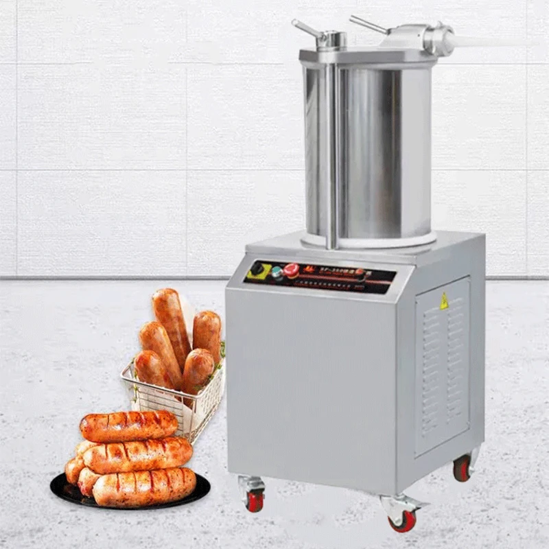 Electric Sausage Stuffer High-Power Stainless Steel Sausage Making Equipment 300–600 KG/H Commercial Model(Customized)
Electric Sausage Stuffer High-Power Stainless Steel Sausage Making Equipment 300–600 KG/H Commercial Model(Customized)