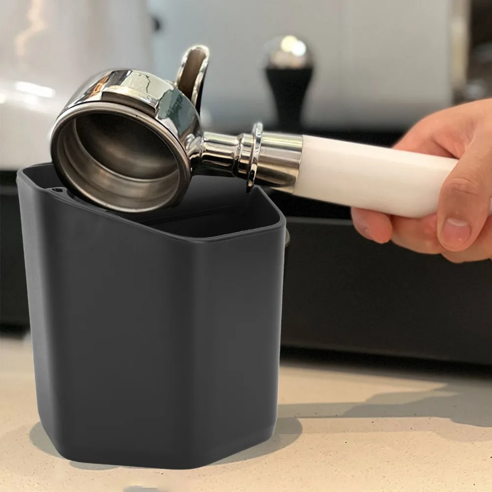 Large Capacity Coffee Knock Box Removable Knock Bar Nonslip Base Grounds Knock Box White Black Coffee Dump Bin Coffee Shop
Large Capacity Coffee Knock Box Removable Knock Bar Nonslip Base Grounds Knock Box White Black Coffee Dump Bin Coffee Shop