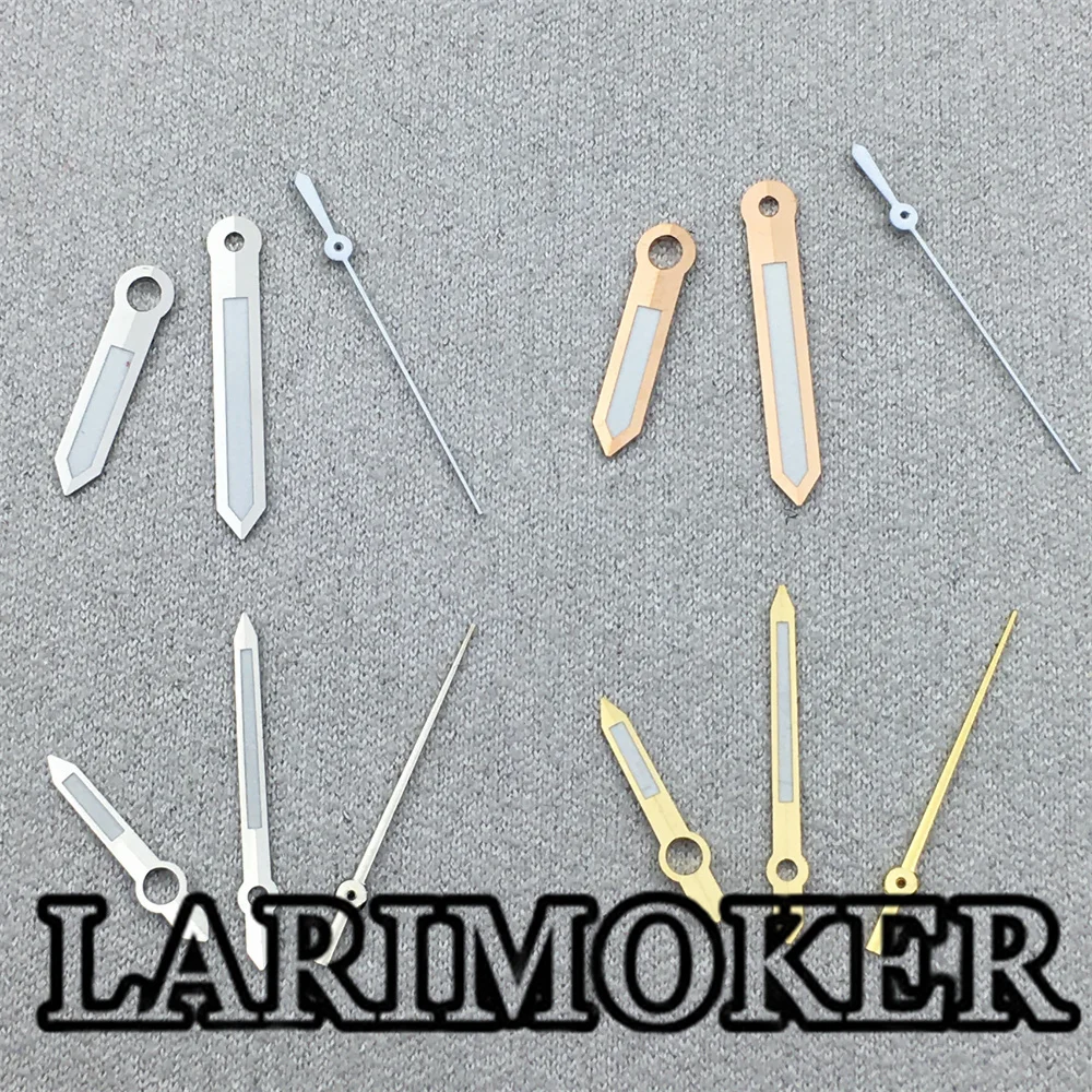 LARIMOKER золотые, серебряные, розовые, золотые часы с зелеными стрелками, светящиеся стрелки, подходит для механических часов NH35, аксессуары для часов
LARIMOKER золотые, серебряные, розовые, золотые часы с зелеными стрелками, светящиеся стрелки, подходит для механических часов NH35, аксессуары для часов