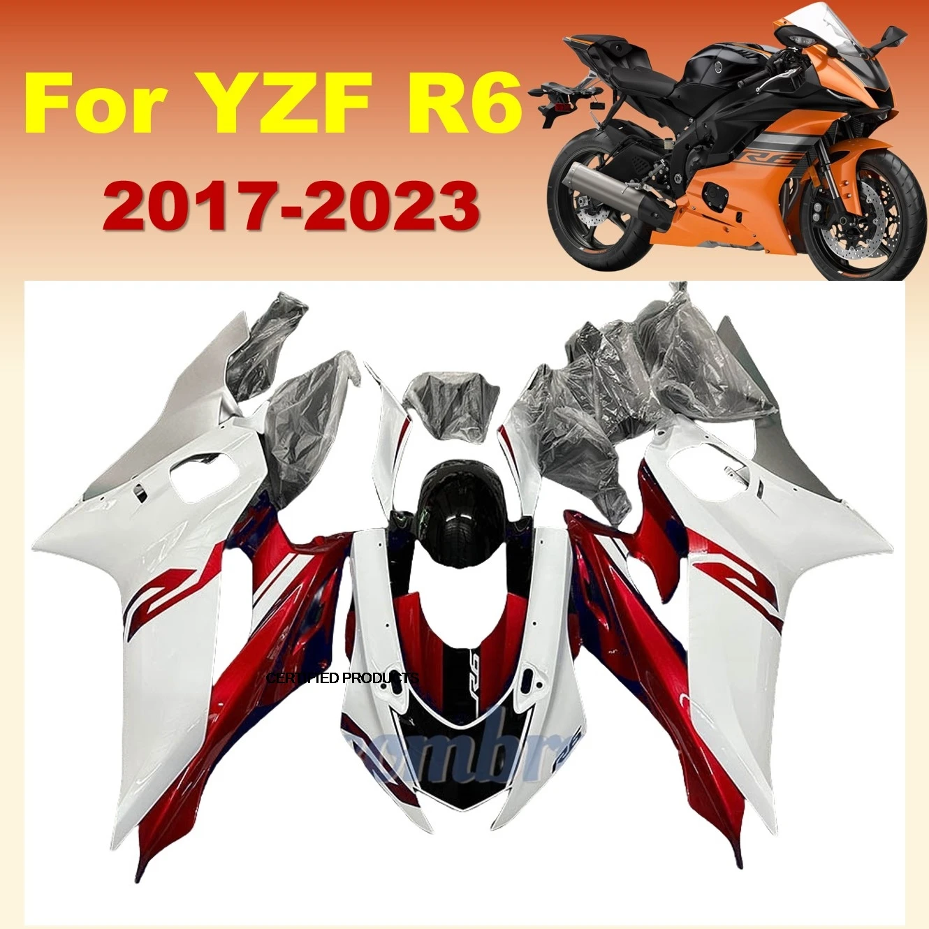 Для YAMAHA YZF R6 2017 2018 2019 2020 2021 2022 2023 yzf-r6 17-23 комплект обтекателей для мотоцикла, белый, красный, пластиковый чехол
Для YAMAHA YZF R6 2017 2018 2019 2020 2021 2022 2023 yzf-r6 17-23 комплект обтекателей для мотоцикла, белый, красный, пластиковый чехол