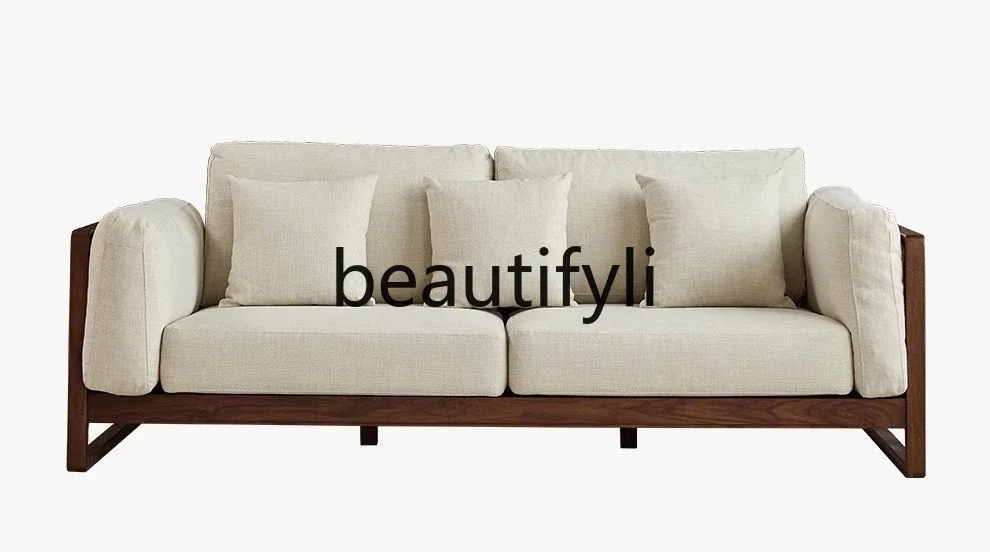 North American black walnut sofa large apartment three-person all-solid wood sofa leather, dual-purpose living room furniture293
North American black walnut sofa large apartment three-person all-solid wood sofa leather, dual-purpose living room furniture293