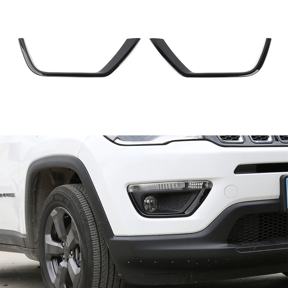 2pcs/set Car Front Fog Light Lamp Trim Styling For Jeep Compass 2017-2020 Exterior Auto Accessories
2pcs/set Car Front Fog Light Lamp Trim Styling For Jeep Compass 2017-2020 Exterior Auto Accessories