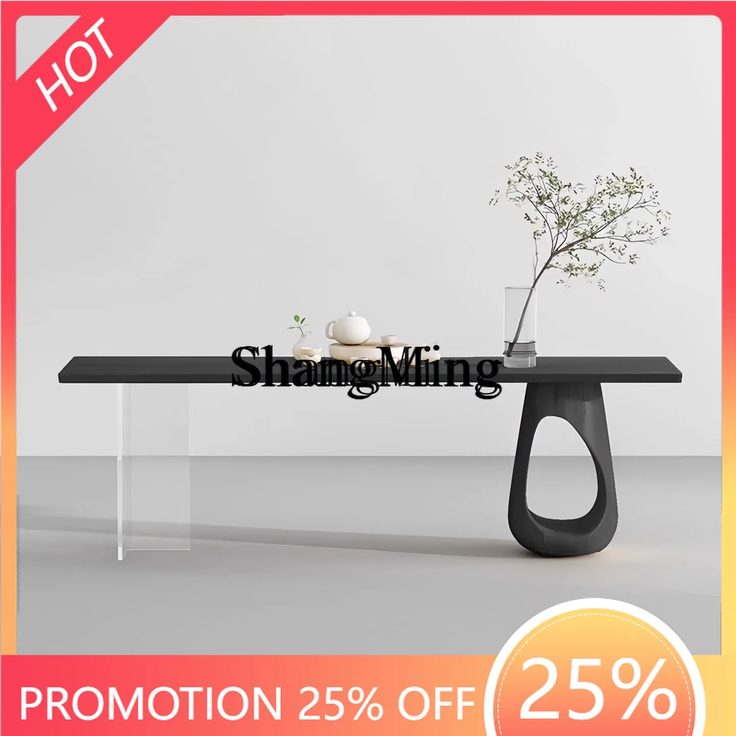 FG wabi-sabi wind solid wood tea table chair log rectangular tea table ash wood long table coffee
FG wabi-sabi wind solid wood tea table chair log rectangular tea table ash wood long table coffee