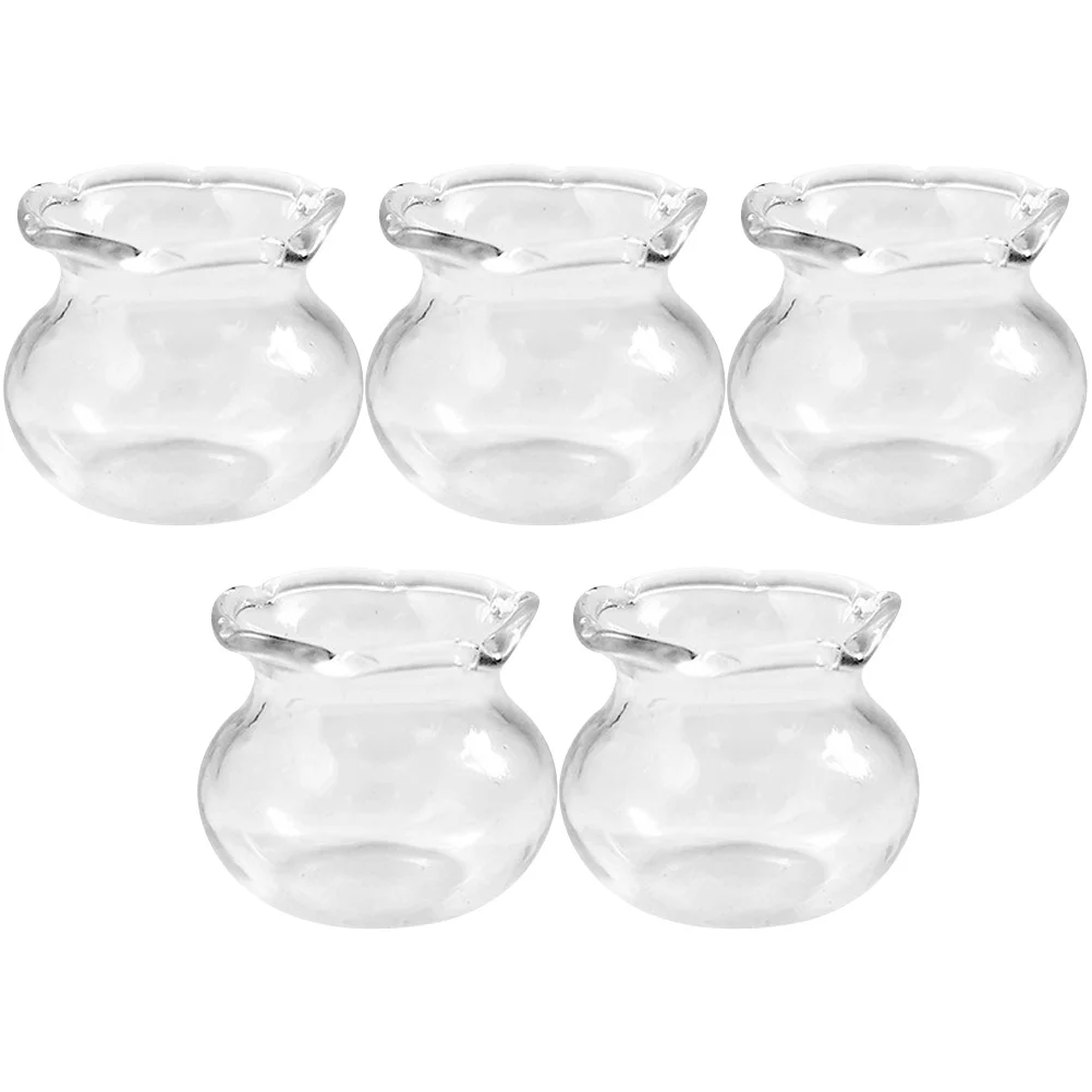 5 Pcs House Fish Tank Tanks Kit Mini Toys Simulated Bowls Miniature Models under Dollars
5 Pcs House Fish Tank Tanks Kit Mini Toys Simulated Bowls Miniature Models under Dollars