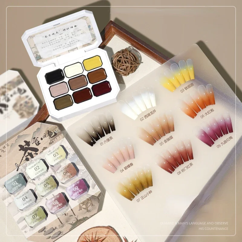 9 Grids Pat Nail Polish Gel Nail Drawing Gel Highly Saturated Gradient Semi Permanent Soak Off Nail Art Gel Varnishes For Nails
9 Grids Pat Nail Polish Gel Nail Drawing Gel Highly Saturated Gradient Semi Permanent Soak Off Nail Art Gel Varnishes For Nails
