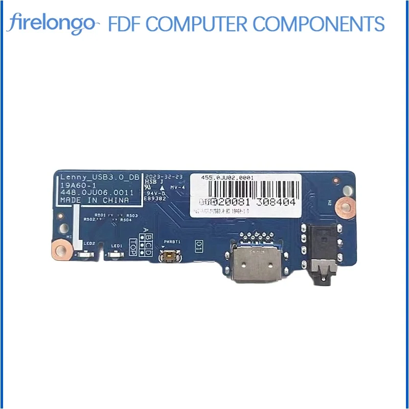 For Acer Spin 3 SP314-54N USB Board Audio Jack Headphone Board 448.0JU06.001 19A60-1
For Acer Spin 3 SP314-54N USB Board Audio Jack Headphone Board 448.0JU06.001 19A60-1