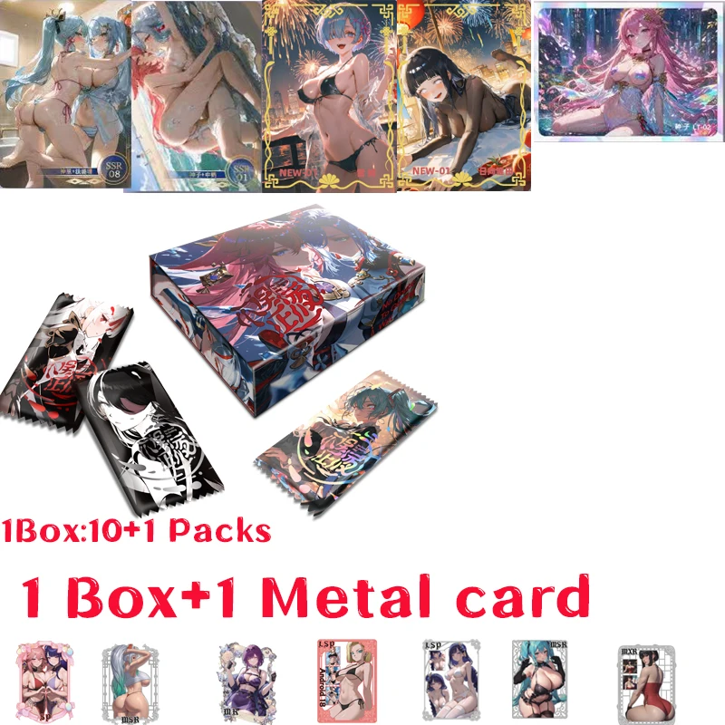 2025 Newest Meika One Thread Six Goddess Story Collection Card Swimsuit Bikini Waifu Booster Box Habbies Gifts
2025 Newest Meika One Thread Six Goddess Story Collection Card Swimsuit Bikini Waifu Booster Box Habbies Gifts