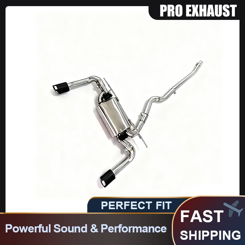 PRO Catback Exhaust Wholesale for BMW F32 F33 F36 420i 425i 430i 440i Exhaust Pipe Valve Custom Mid Pipe Performance Exhaust
PRO Catback Exhaust Wholesale for BMW F32 F33 F36 420i 425i 430i 440i Exhaust Pipe Valve Custom Mid Pipe Performance Exhaust