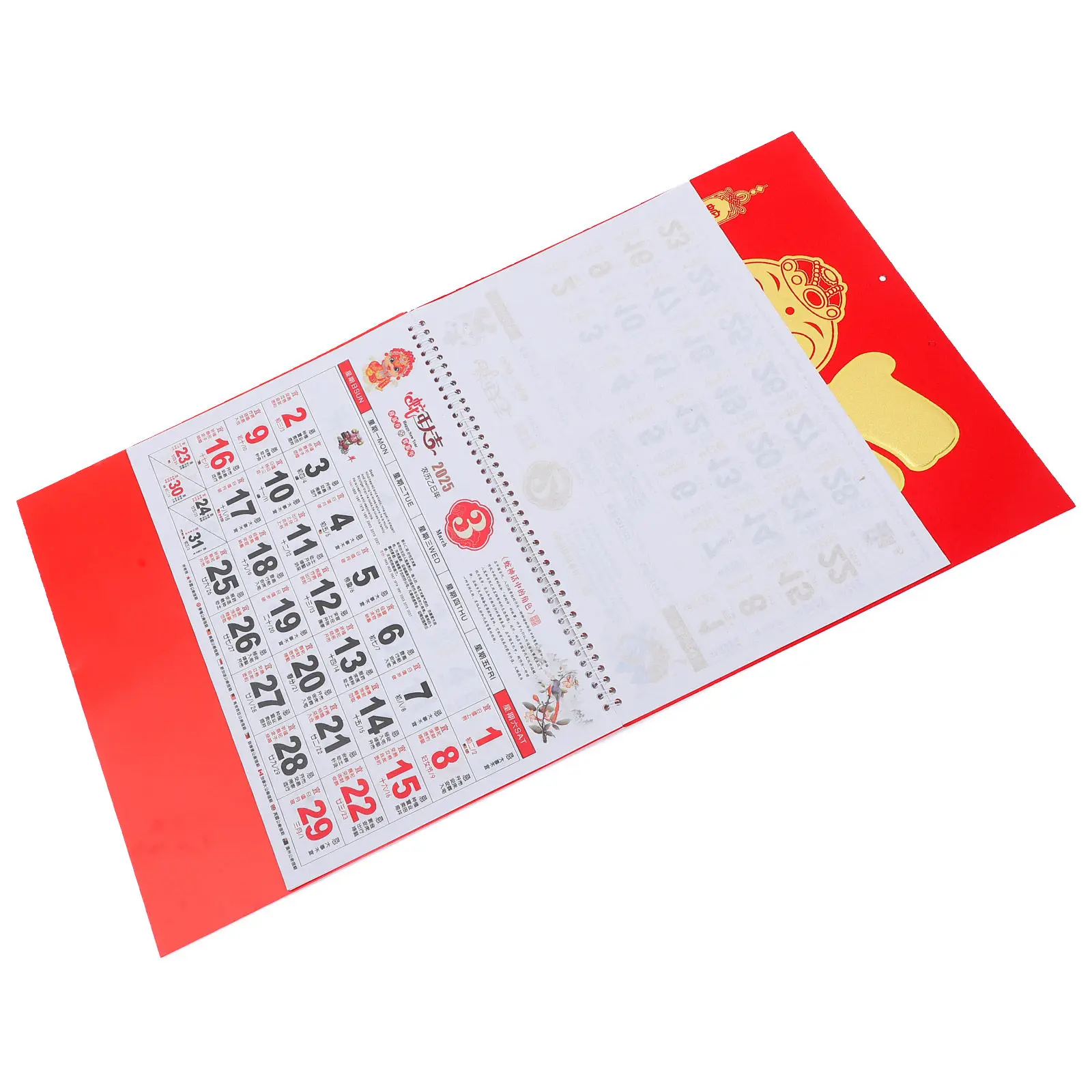 2025 Snake Year Hanging Wall Calendar Classic Chinese Style Paper Calendar Monthly Planner Office Home Decoration
2025 Snake Year Hanging Wall Calendar Classic Chinese Style Paper Calendar Monthly Planner Office Home Decoration