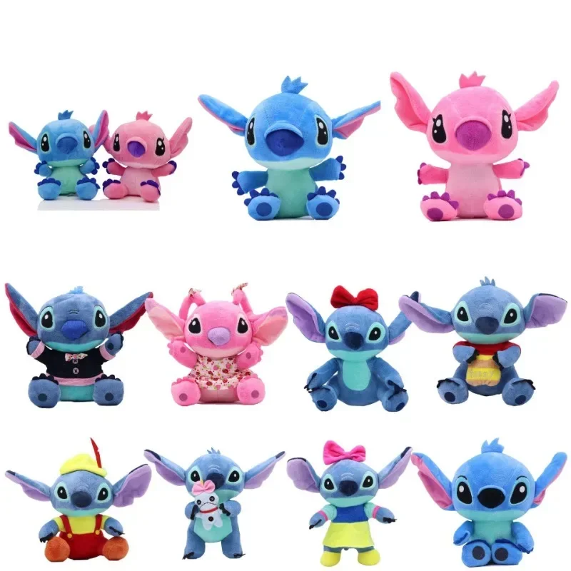 Cartoon Classic Lilo & Stitch Plush Toy Disney Bow Yellow Pink Skirt Stitch Plush Doll Machine Dolls Creative Funny Disney Toys
Cartoon Classic Lilo & Stitch Plush Toy Disney Bow Yellow Pink Skirt Stitch Plush Doll Machine Dolls Creative Funny Disney Toys