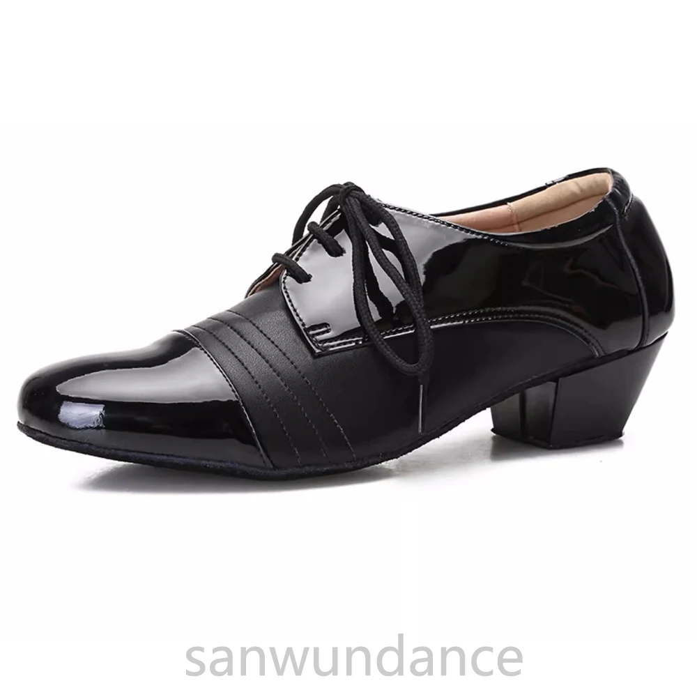 Professional Cowhide Leather Modern Dance Shoes Men Boy's Party Ballroom Latin Tango Jazz 2.5cm 4.5cm Heels Dancing Shoes 39-45
Professional Cowhide Leather Modern Dance Shoes Men Boy's Party Ballroom Latin Tango Jazz 2.5cm 4.5cm Heels Dancing Shoes 39-45