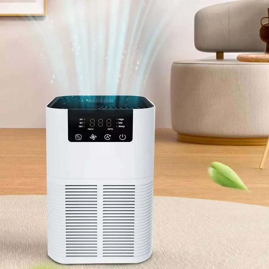 Air Purifier Smoke Odor Negative Ion Generator with Aromatherapy Air Cleaner With Timer For Household Purifying Air
Air Purifier Smoke Odor Negative Ion Generator with Aromatherapy Air Cleaner With Timer For Household Purifying Air
