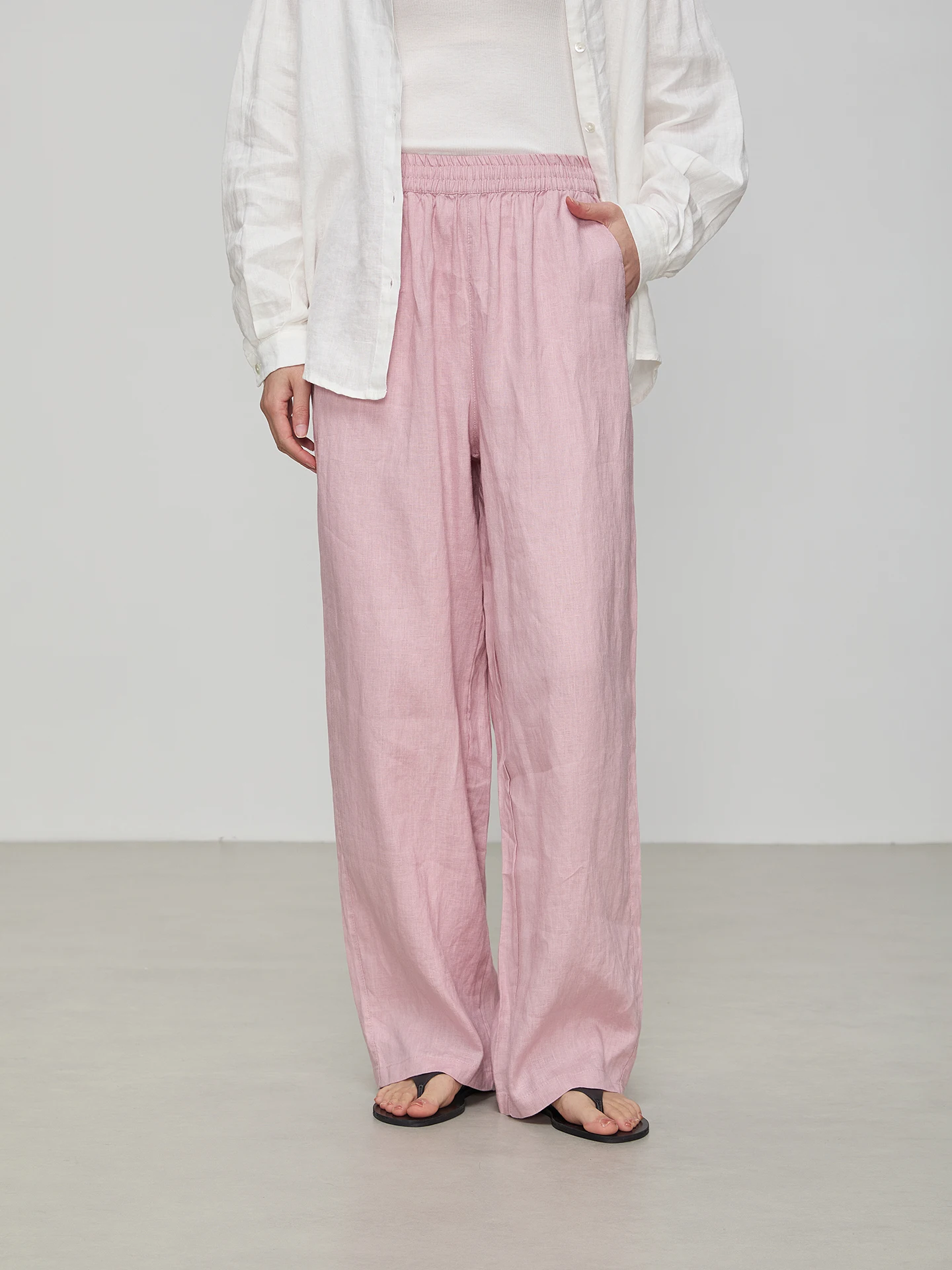 Dayan Spring Summer 2026 Women's Loose Fit Trousers Elastic Waist Knife Design Pink And Royal Blue Linen Casual Pants
Dayan Spring Summer 2026 Women's Loose Fit Trousers Elastic Waist Knife Design Pink And Royal Blue Linen Casual Pants