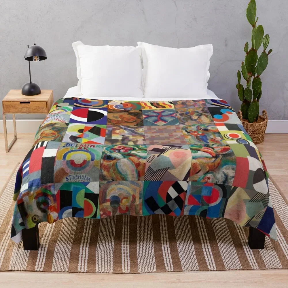Sonia Delaunay Throw Blanket Beautifuls Soft Plush Plaid Baby for winter Blankets
Sonia Delaunay Throw Blanket Beautifuls Soft Plush Plaid Baby for winter Blankets
