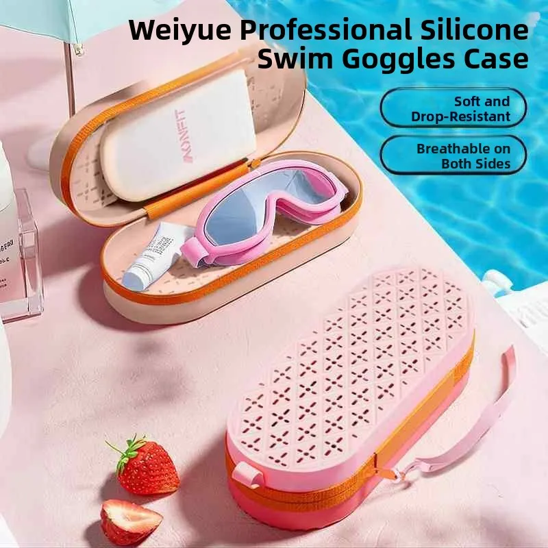 Silicone Diving Goggles Case Anti-Fall Breathable Scratch-Resistant Protective Glasses Box for Men Women Children Eyewear Sto...
Silicone Diving Goggles Case Anti-Fall Breathable Scratch-Resistant Protective Glasses Box for Men Women Children Eyewear Sto...